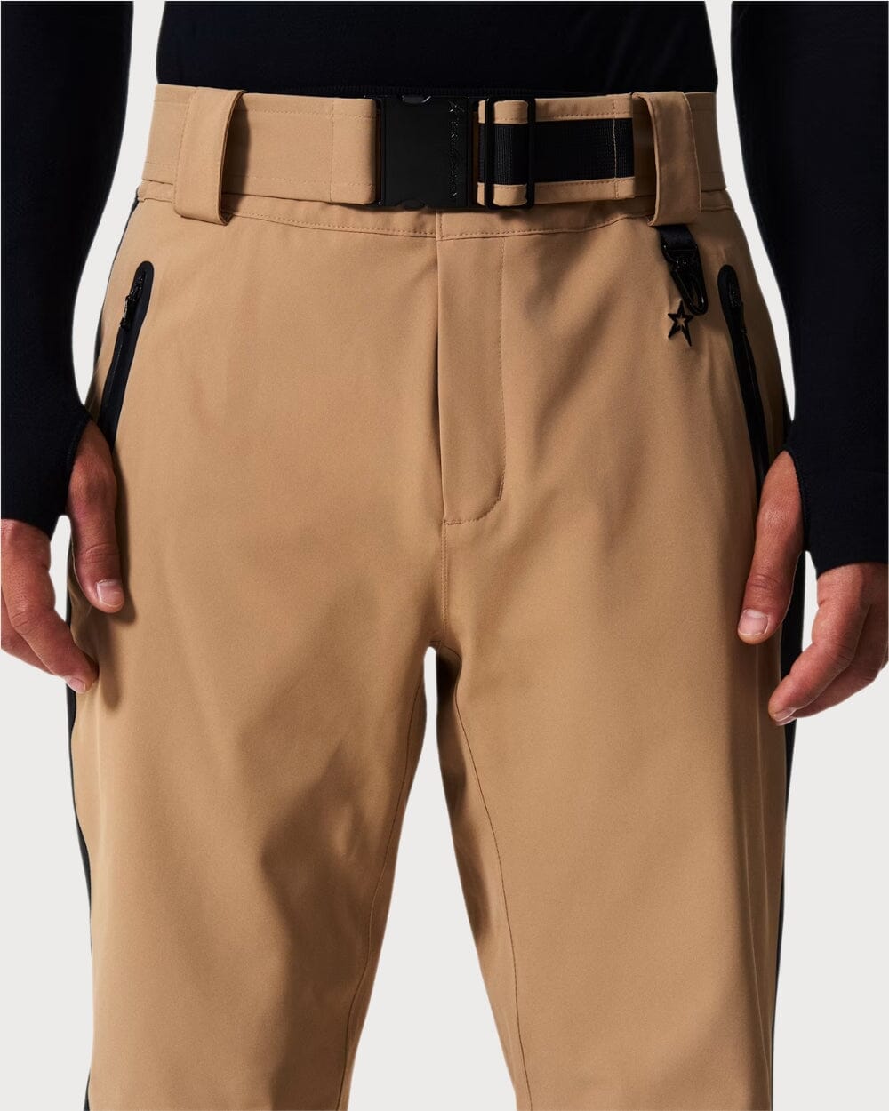 Men's Perfect Moment Mountain Mission 2L Ski Pant - Camel Pants Perfect Moment