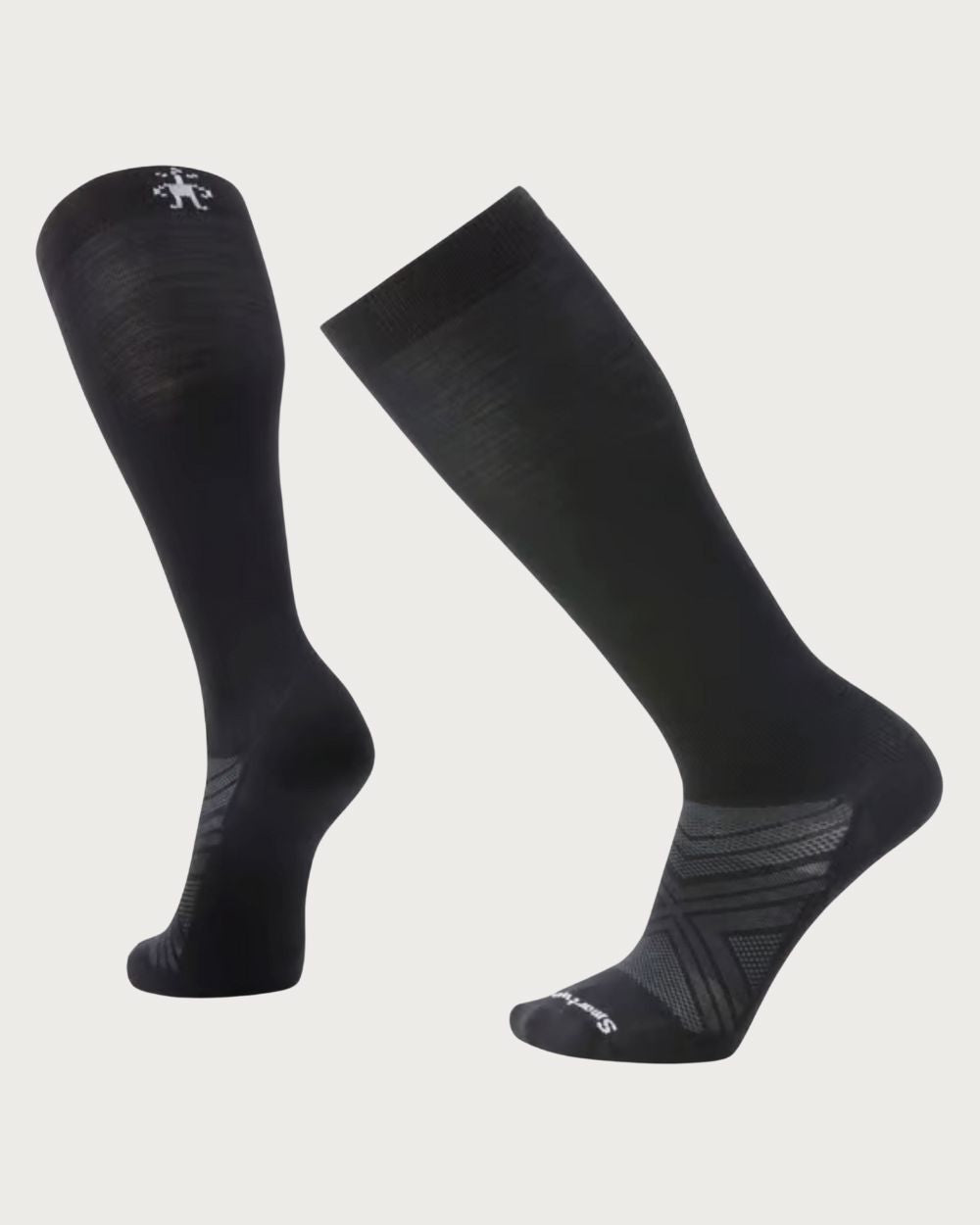 Mens Smartwool Ski Zero Cushion Socks - Black Socks Smartwool