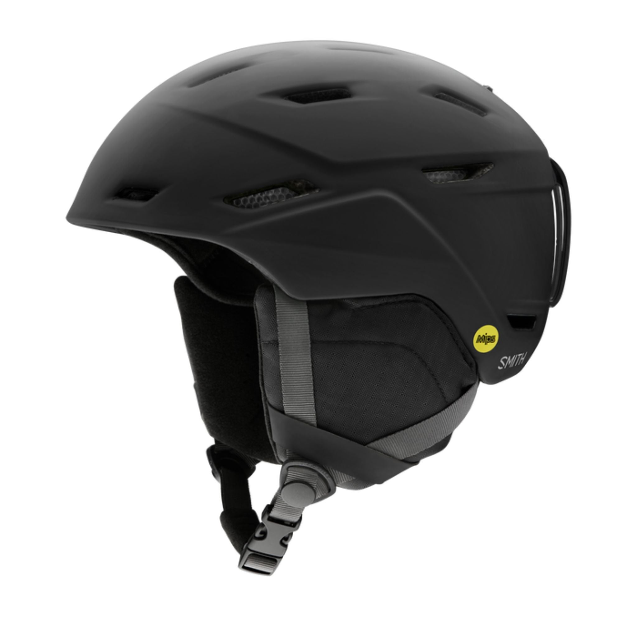 Mens Smith Mission MIPS Helmet - Matte Black Helmets Smith