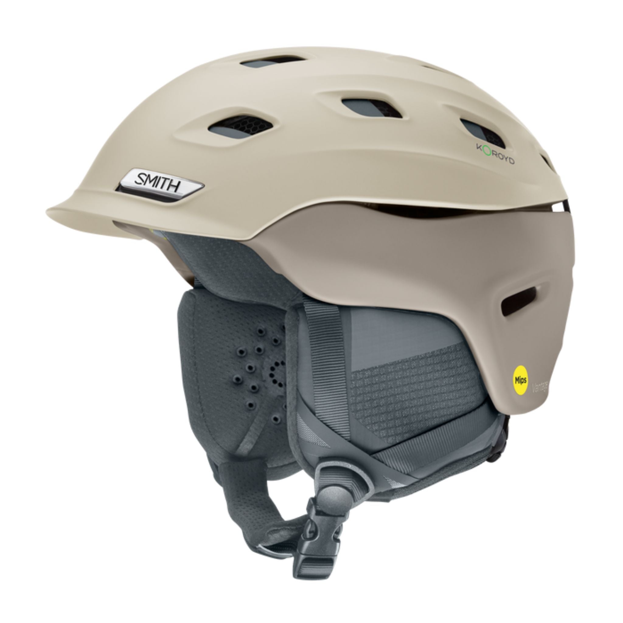Mens Smith Vantage MIPS Helmet - Matte Chalk Helmets Smith