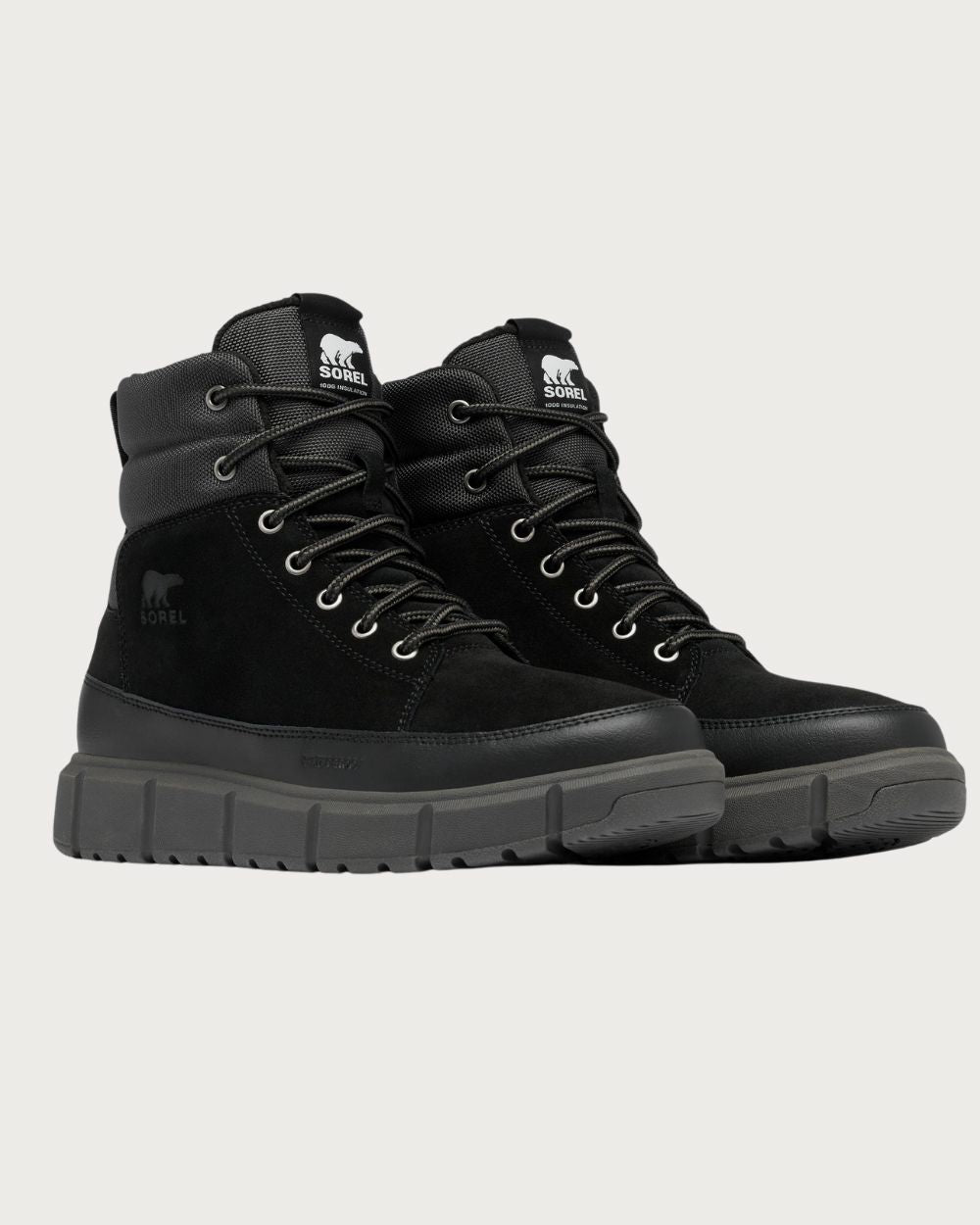 Mens Sorel Explorer III Boot - Black Footwear Sorel US 8 / EU 41