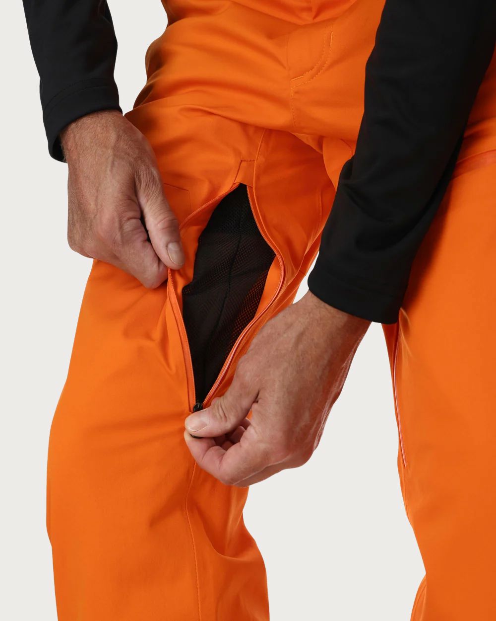 Mens Spyder Dare Pant - Flash Orange Pants Spyder