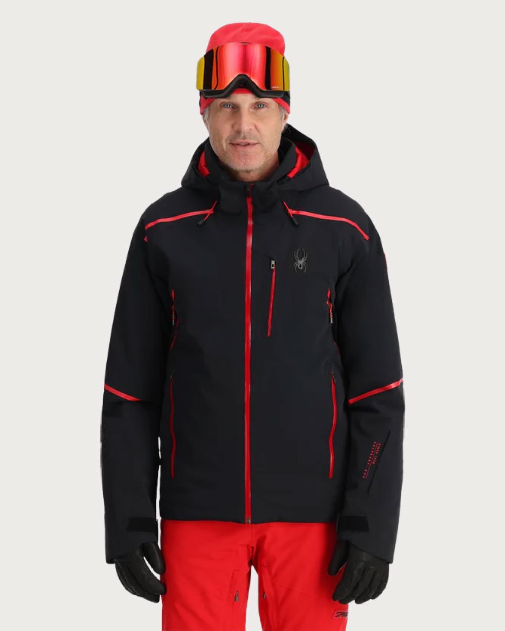 Mens Spyder Vanqysh Jacket - Black Jackets Spyder