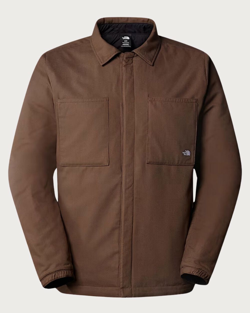 Mens The North Face Afterburner Insulated Flannel - TNF Black / Smokey Brown Après | Travel The North Face