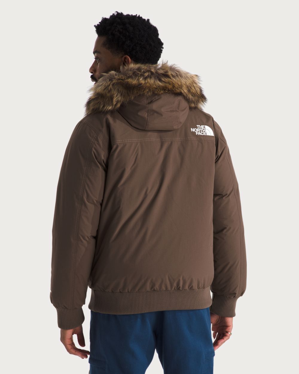 Mens The North Face McMurdo Bomber Jacket - Smokey Brown Jackets The North Face