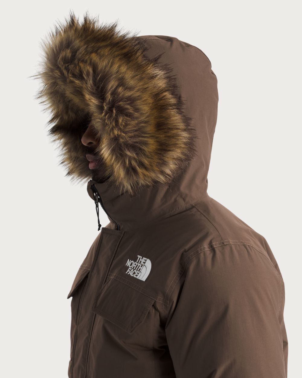 Mens The North Face McMurdo Bomber Jacket - Smokey Brown Jackets The North Face