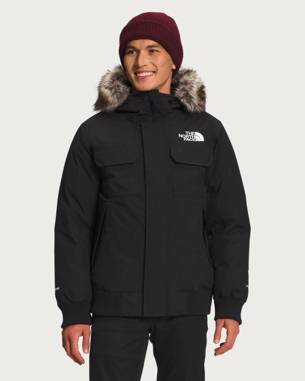 Mens The North Face McMurdo Bomber Jacket - TNF Black Jackets The North Face S INTL / S AU