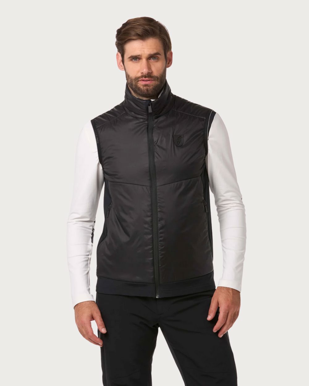 Mens Toni Sailer Dean Vest - Black Thermals Toni Sailer
