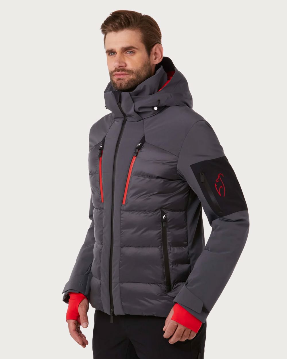 Mens Toni Sailer Egon Jacket - Faded Black Jackets Toni Sailer