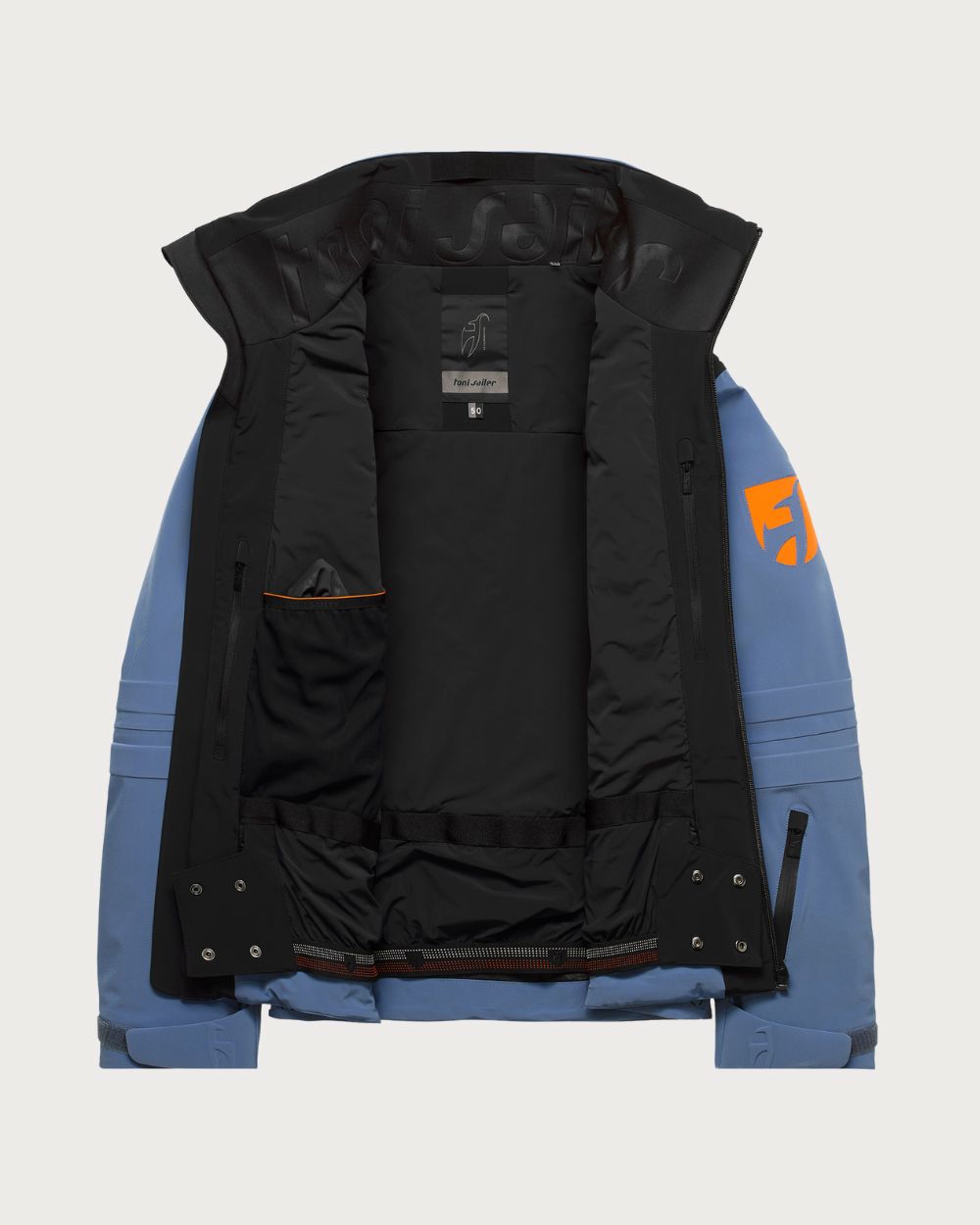 Mens Toni Sailer Evan Jacket - Blue Metal Jackets Toni Sailer