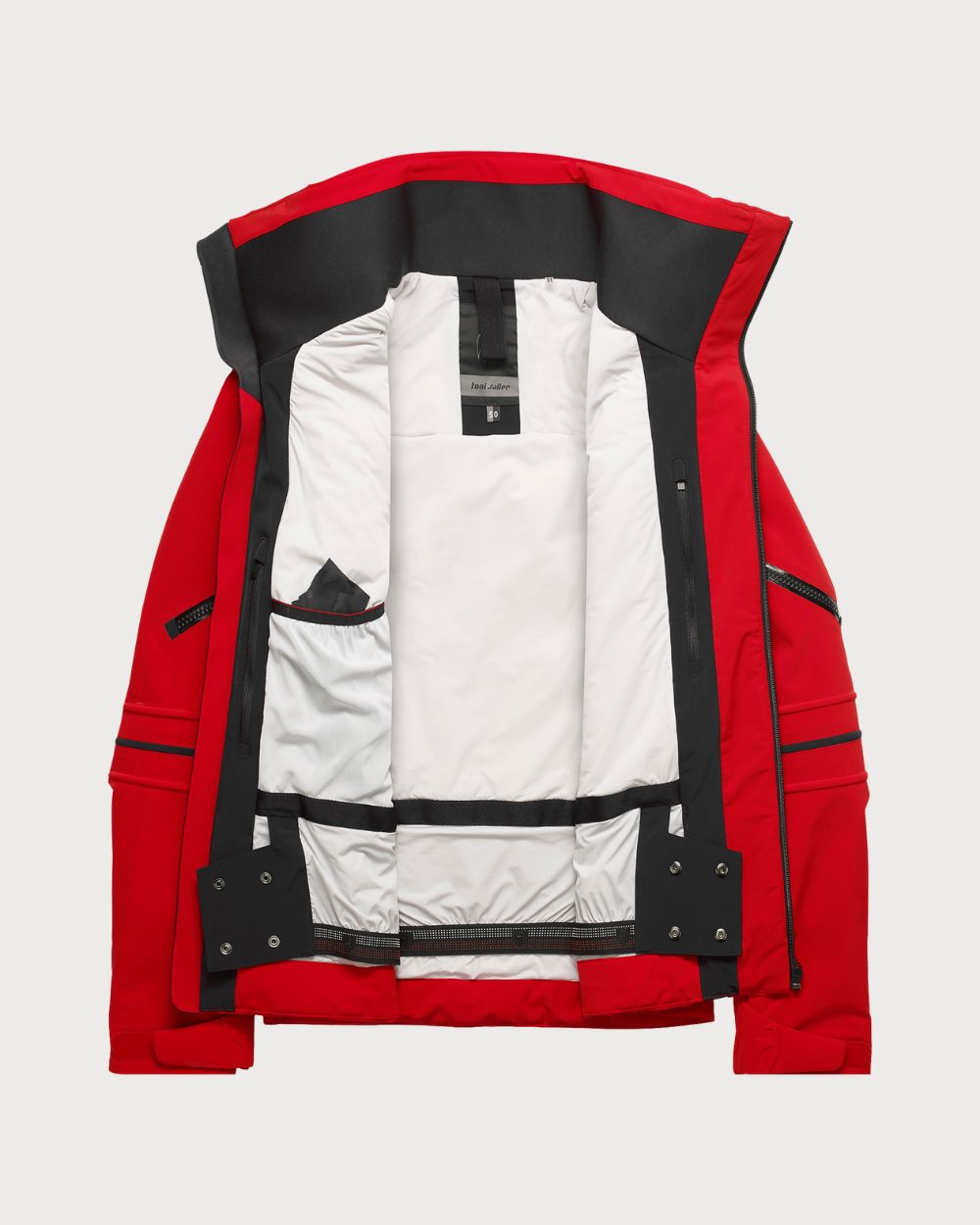 Mens Toni Sailer Kurt Jacket - Signal Red Jackets Toni Sailer