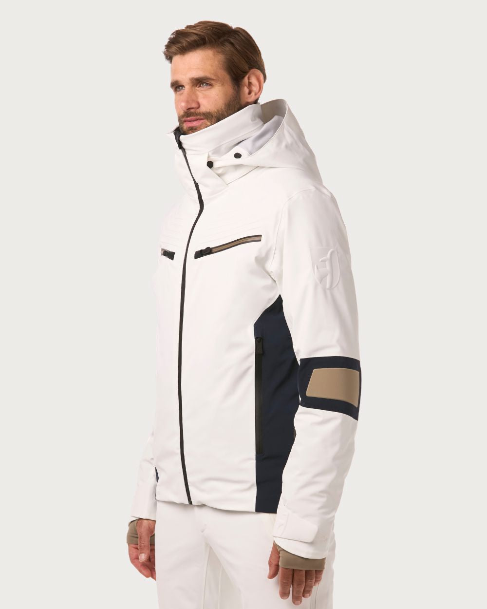 Mens Toni Sailer Theo Jacket - Bright White Jackets Toni Sailer