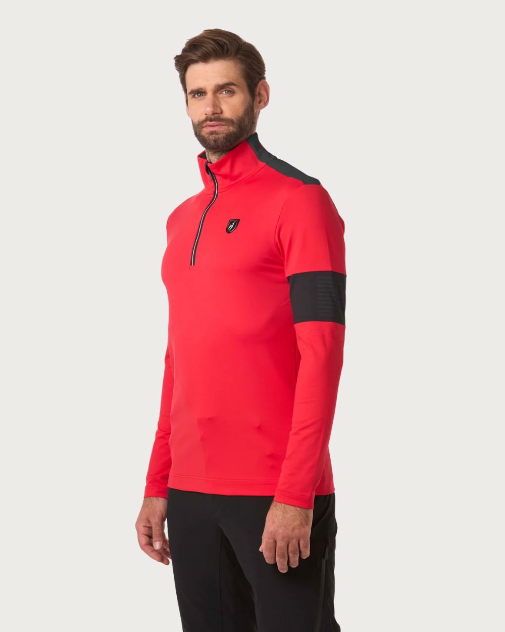 Mens Toni Sailer Victor First Layer - Signal Red Thermals Toni Sailer