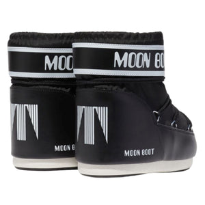Moon Boot Icon Low Nylon Snow Boot - Black Footwear Moon Boot 