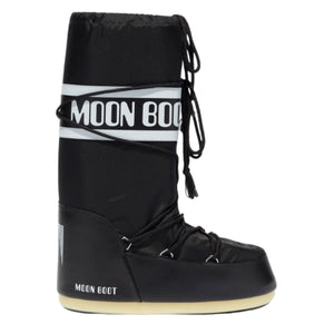 Moon Boot Icon Nylon Snow Boot - Black Footwear Moon Boot 5-7.5US / 35-38EU 