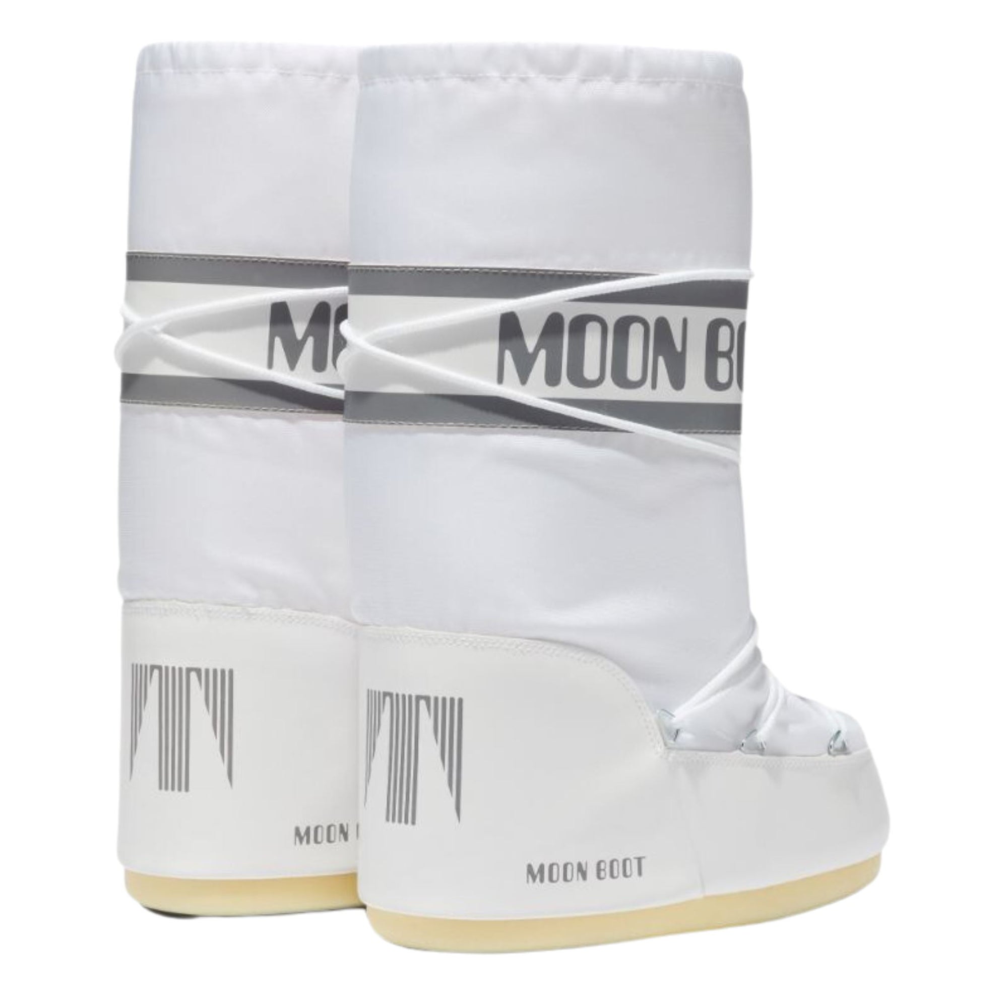 Moon Boot Icon Nylon Snow Boot - White Footwear Moon Boot 5-7.5US / 35-38EU 