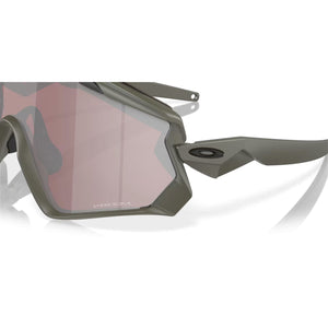 Oakley Wind Jacket 2.0 Matte Olive Sunglasses - Prizm Snow Black Sunglasses Oakley 
