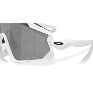 Oakley Wind Jacket 2.0 Matte White Sunglasses - Prizm Black Sunglasses Oakley 