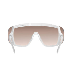 POC Devour Hydrogen White Sunglasses - Brown / Silver Mirror Lens Goggles POC 