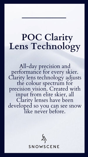 POC Nexal Mid Clarity Comp Uranium Black / Flerovium Pink Goggle - Spektris Blue / Clarity No Mirror Goggles POC 