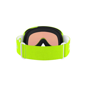 POC Pocito Retina Fluorescent Yellow / Green Kids Goggle - Orange No Mirror Goggles POC 