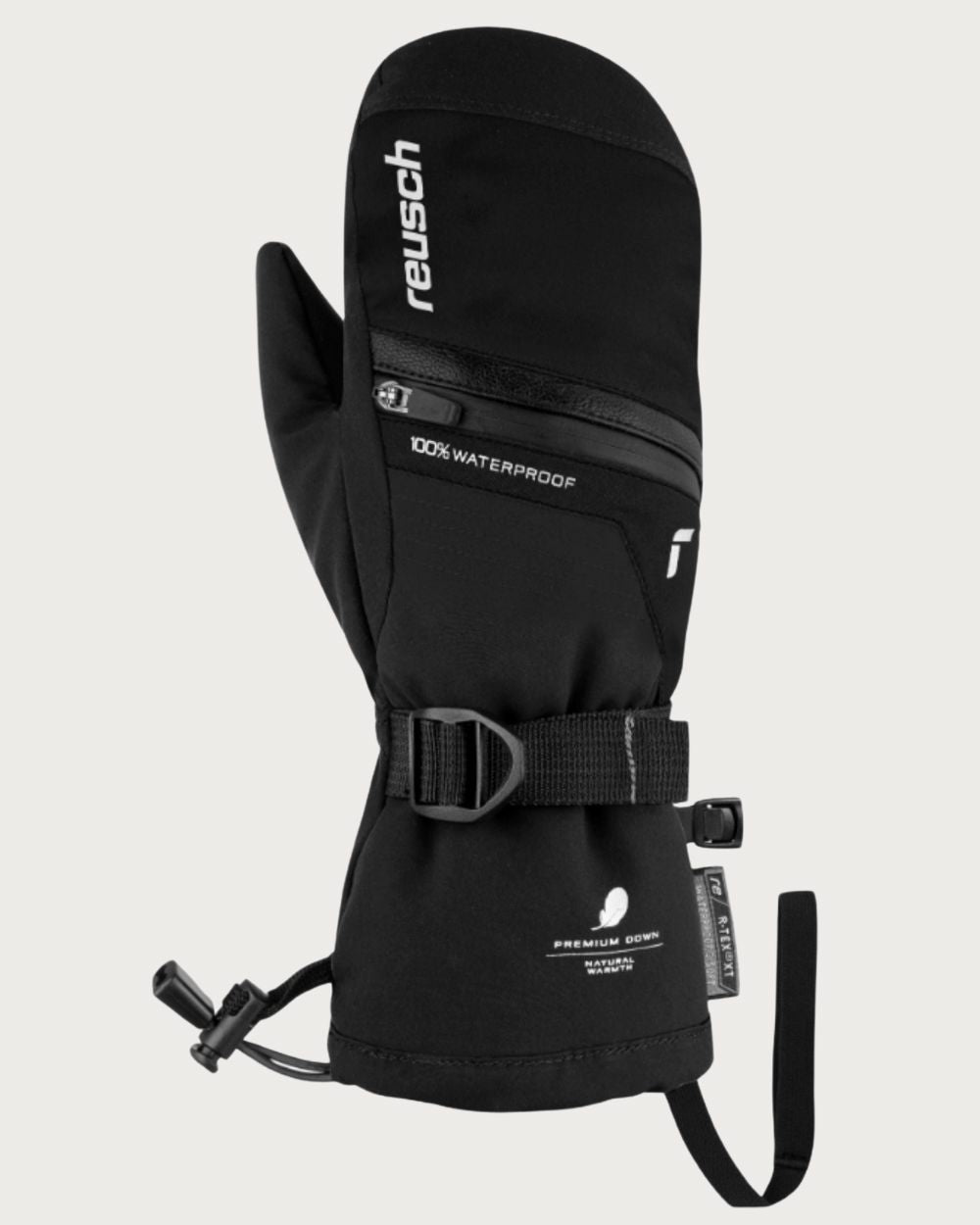 Reusch Kaden Down Infants R-Tex XT Mitten - Black Mittens Reusch