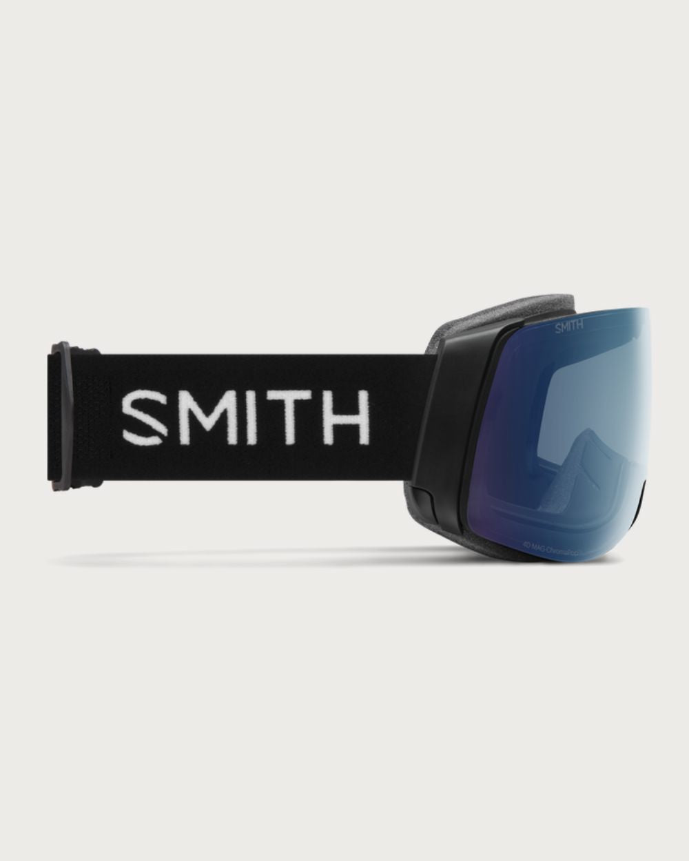 Smith 4D MAG Goggles (Medium Fit) - Black ChromaPop Sun Blue Mirror Goggles Smith
