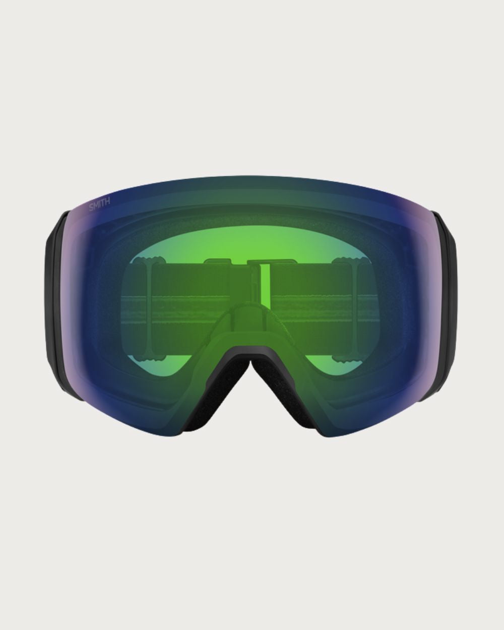 Smith 4D MAG XL Goggles (Large Fit) - Black ChromaPop Everyday Green Mirror Goggles Smith