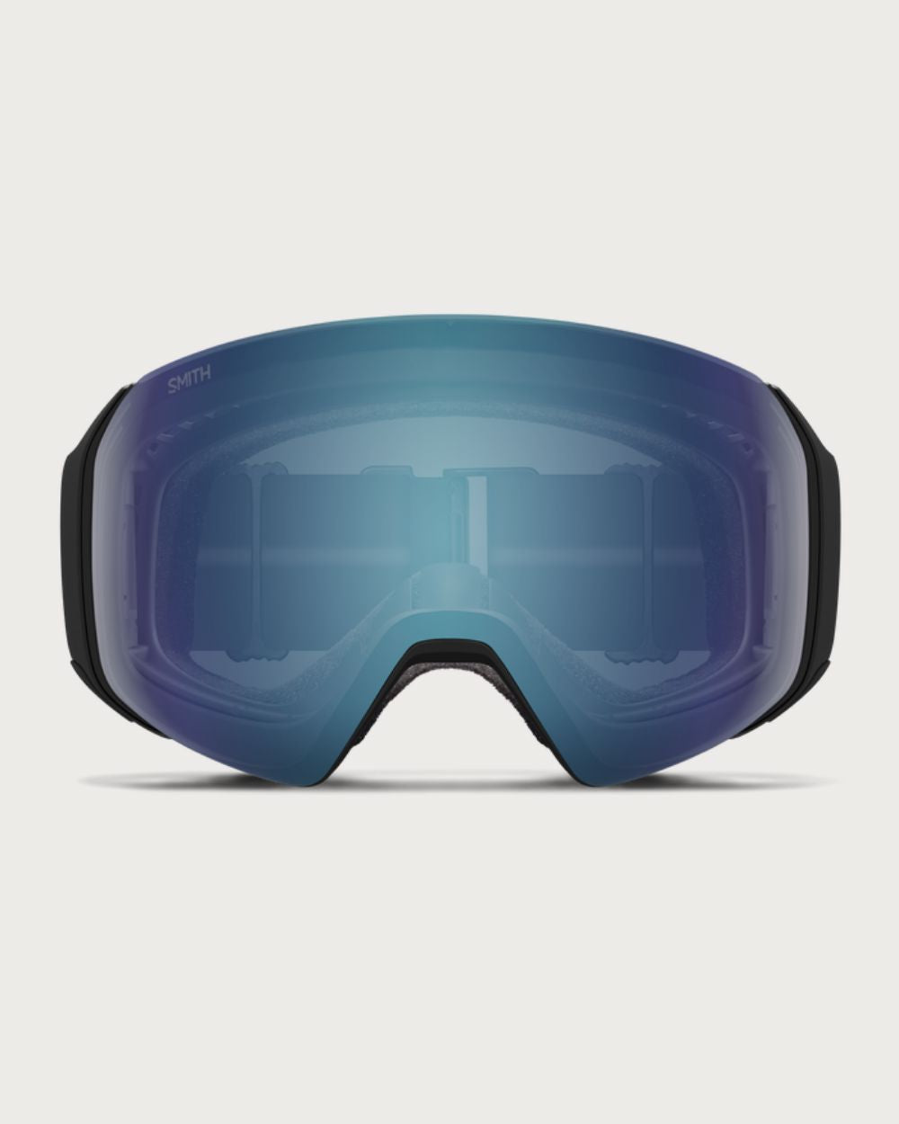 Smith 4D S Goggles (Small) - Black ChromaPop Everyday Blue Mirror Goggles Smith