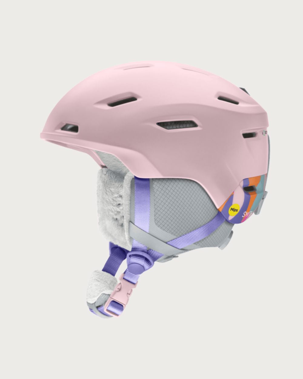 Smith Descend Jr. MIPS Helmet - Matte Carnation Puzzzle Helmets Smith