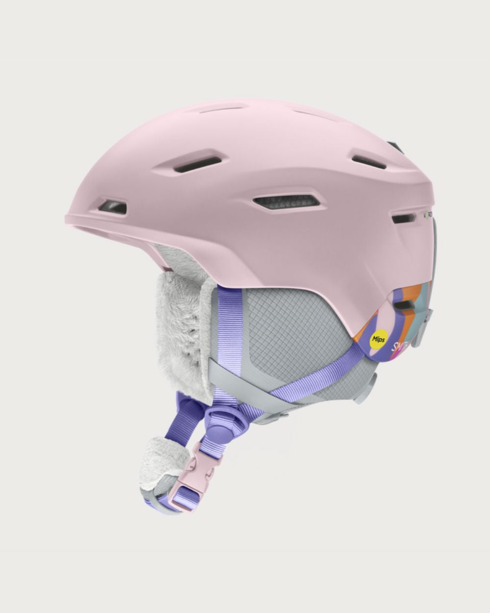 Smith Descend Jr. MIPS Helmet - Matte Carnation Puzzzle Helmets Smith