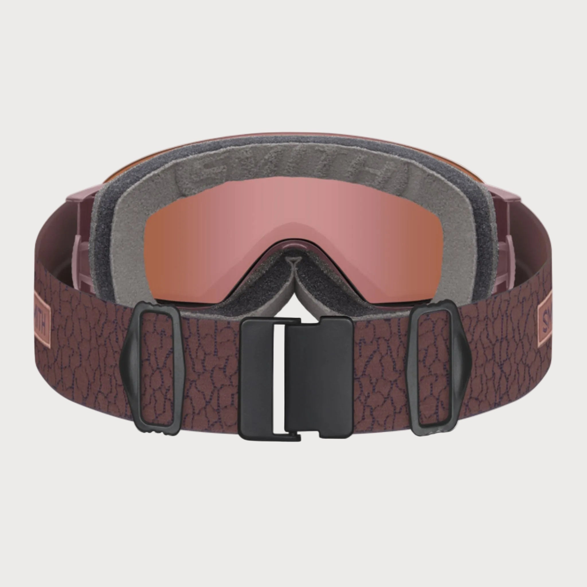 Smith I/O MAG S Goggles (Small Asian Fit) - Dusk Crackle ChromaPop Everyday Rose Gold Mirror Goggles Smith