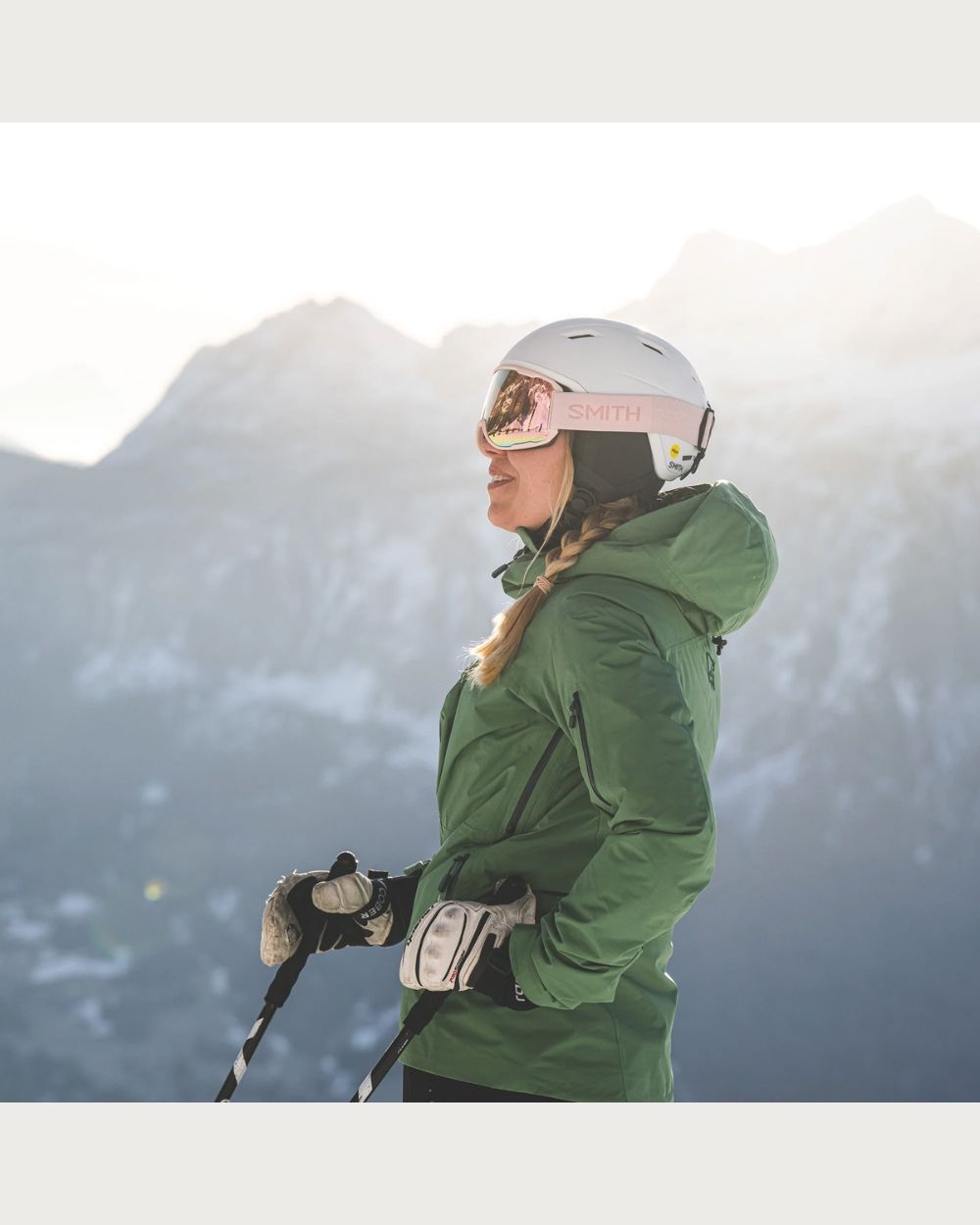 Smith Preview Goggle - Carnation Chromapop Everyday Rose Mirror Goggles Smith
