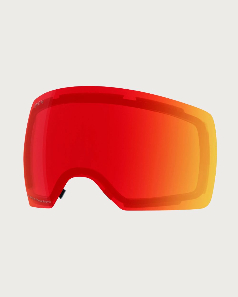 Smith Skyline XL Goggles (Large Fit) - Black ChromaPop Pro Photochromic Red Mirror Goggles Smith