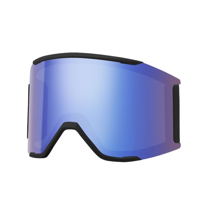 Smith Squad MAG Goggles (Medium Fit) - Black ChromaPop Everyday Green Mirror