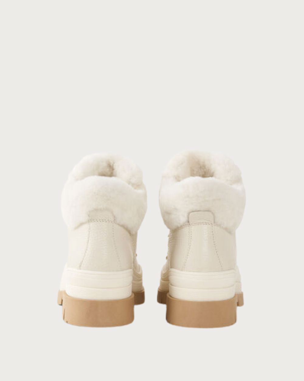 Womens Bogner Arosa Low Boots - Off White Footwear Bogner