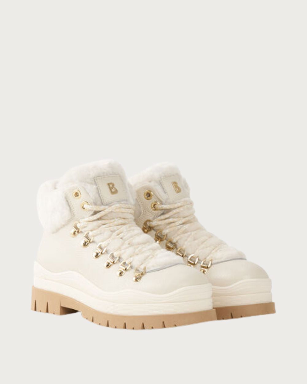 Womens Bogner Arosa Low Boots - Off White Footwear Bogner