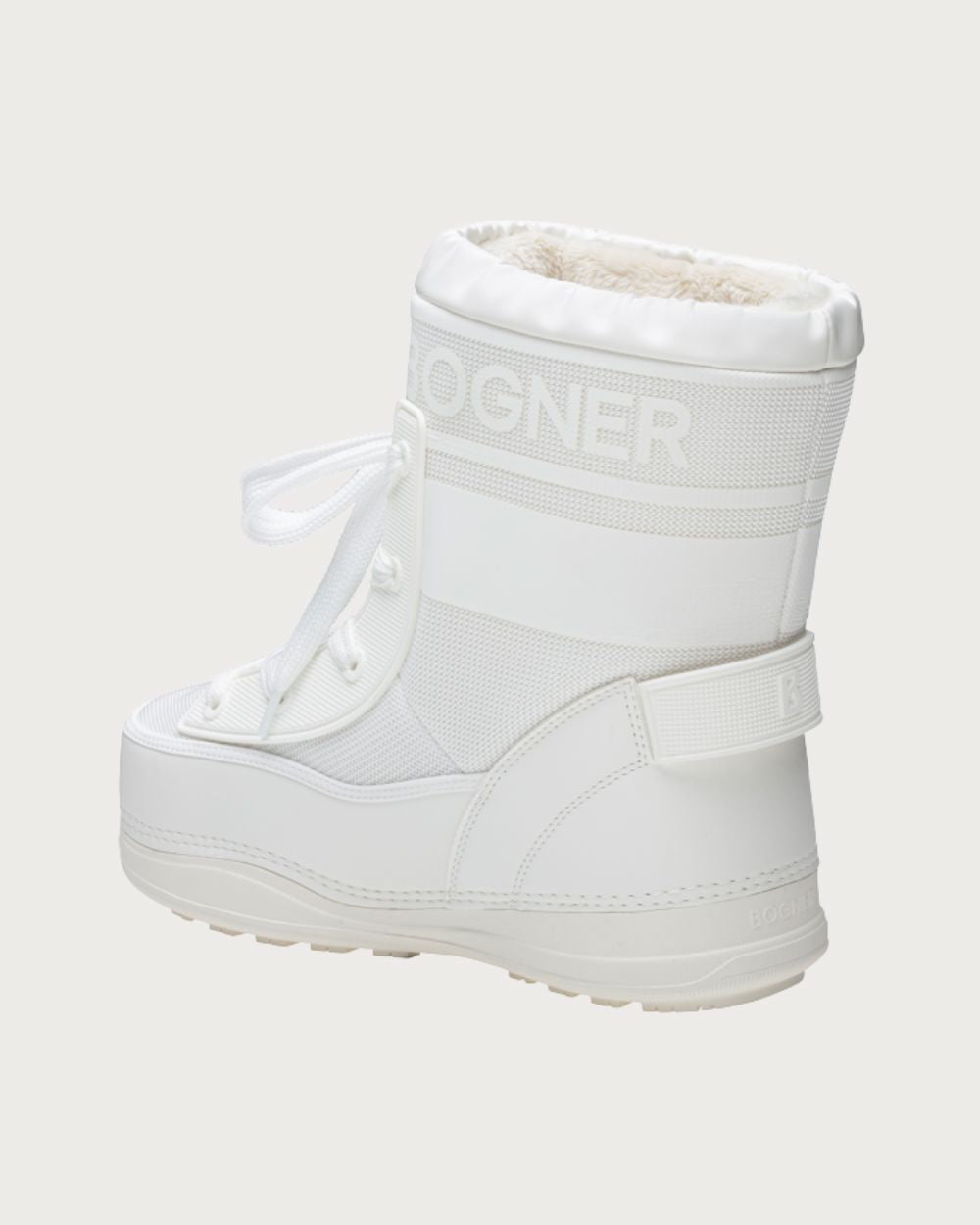Womens Bogner LA PLAGNE Boots - White Footwear Bogner