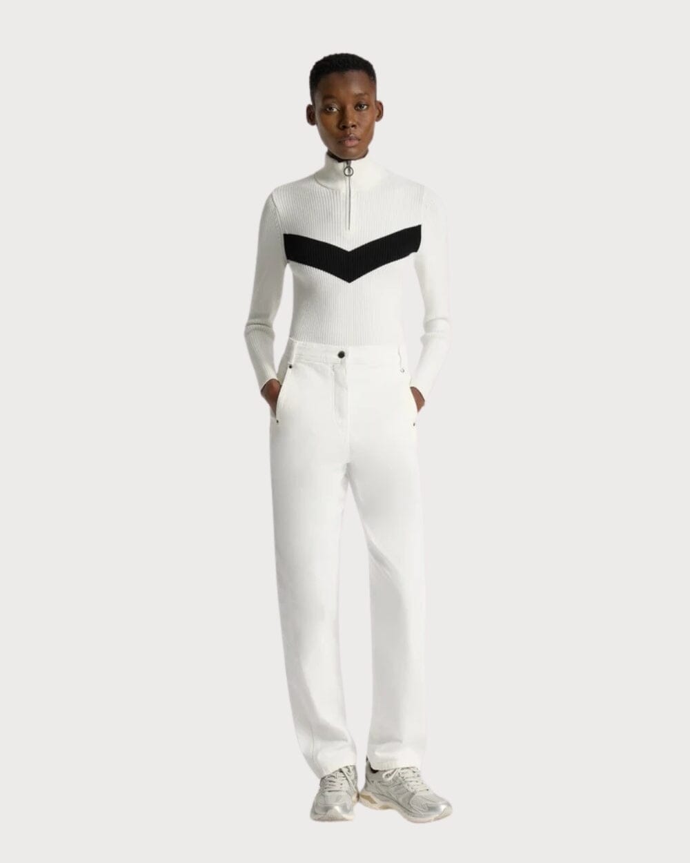 Womens Fusalp Andromede Midlayer - Neige/Noir Unclassified Fusalp