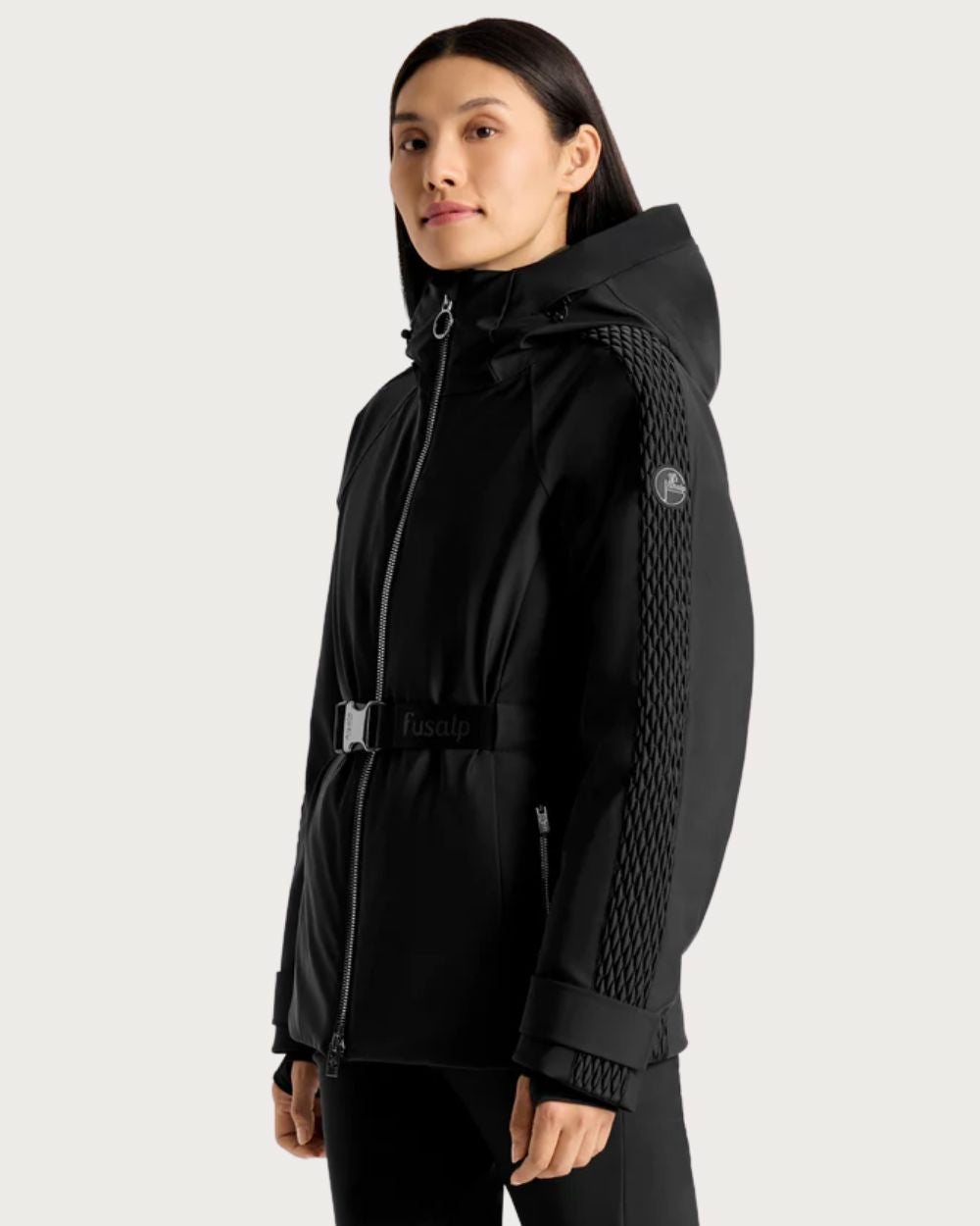 Womens Fusalp Juno Jacket - Noir Jackets Fusalp
