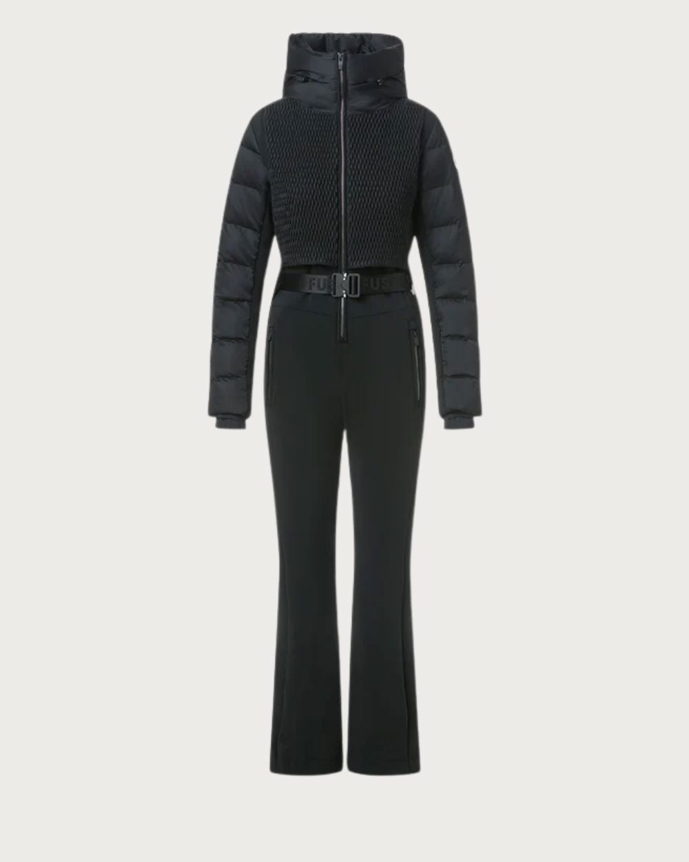 Womens Fusalp Marie Ski Suit - Noir One Piece Suits Fusalp 36 INTL / 8 AU