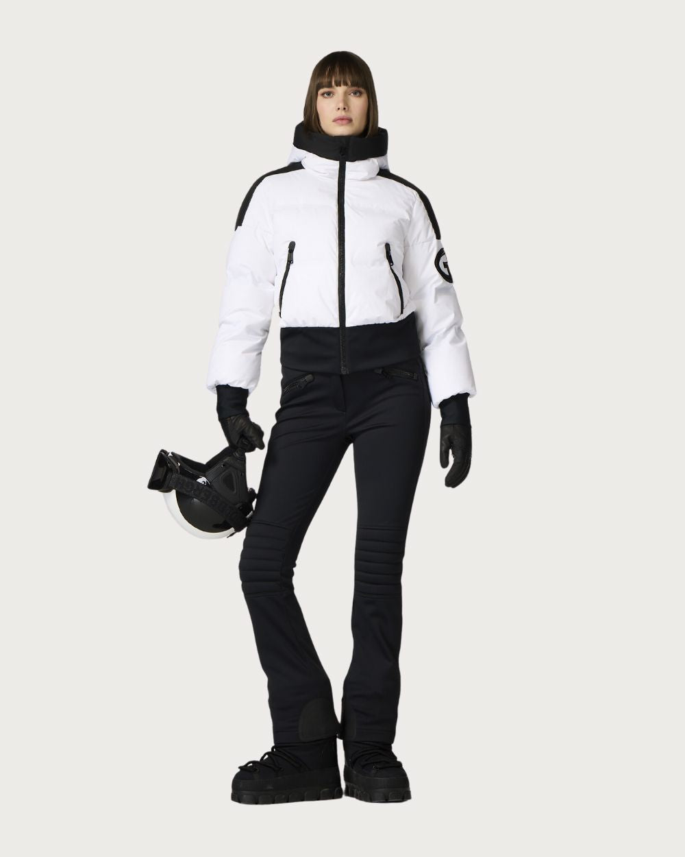 Womens Goldbergh Aurora Ski Jacket - White Jackets Goldbergh
