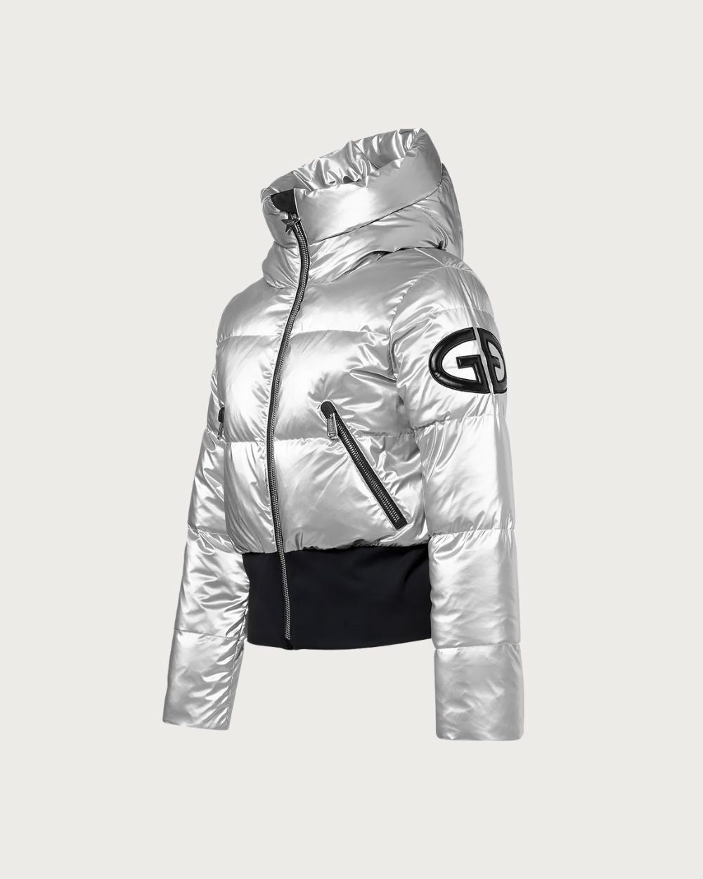 Womens Goldbergh Bombardino Jacket - Silver Jackets Goldbergh