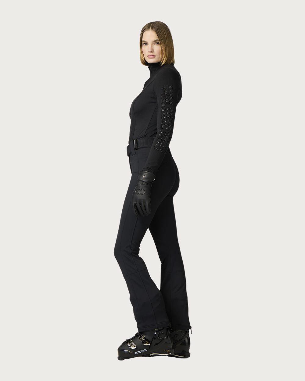 Womens Goldbergh Brezza Ski Pully - Black Thermals Goldbergh