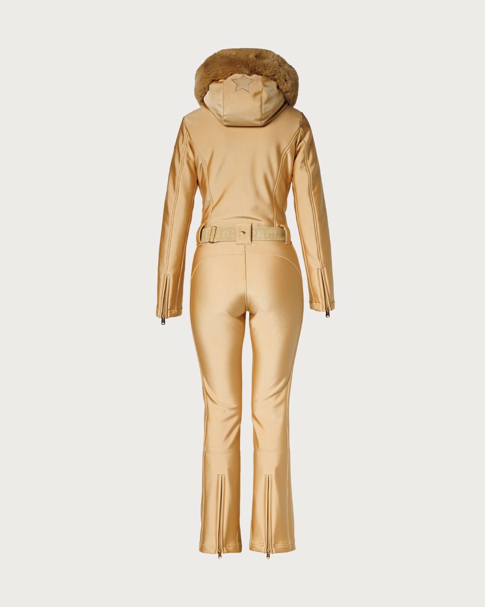 Womens Goldbergh Char Ski Suit - Rich Gold One Piece Suits Goldbergh