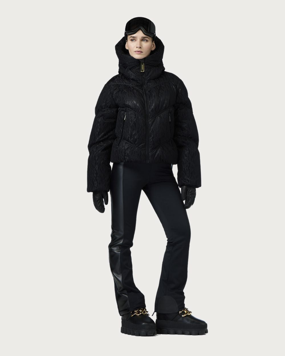 Womens Goldbergh Fiora Ski Jacket - Black Jackets Goldbergh