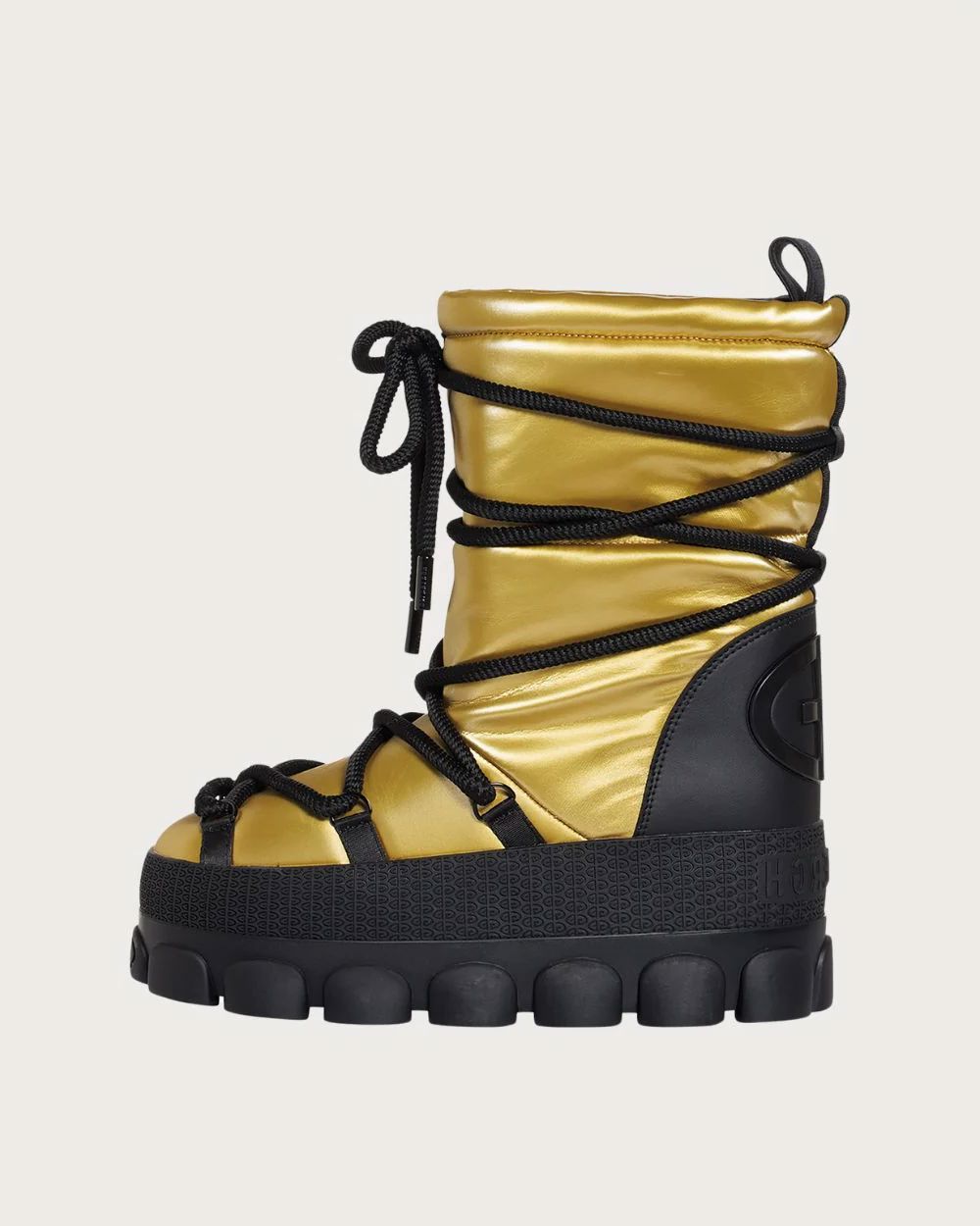 Womens Goldbergh Frederica Mid Snowboot - Rich Gold Footwear Goldbergh
