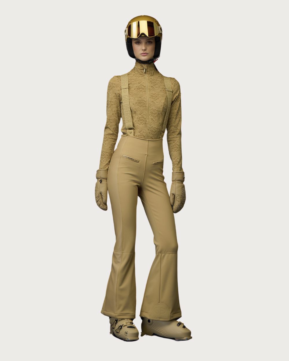 Womens Goldbergh Fuego Pant - Caramello Pants Goldbergh