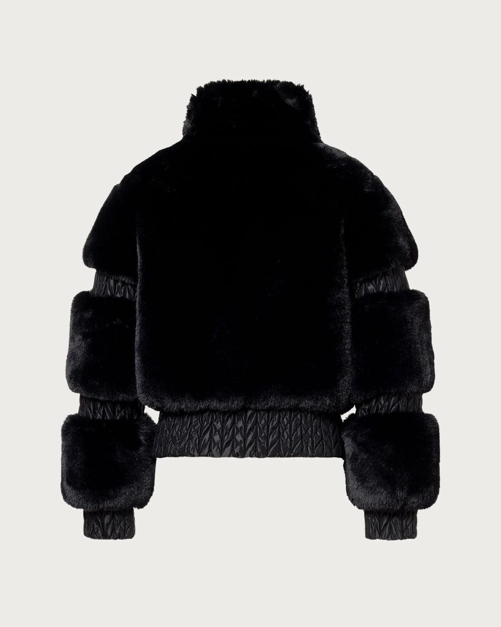 Womens Goldbergh Furry Jacket - Black Jackets Goldbergh