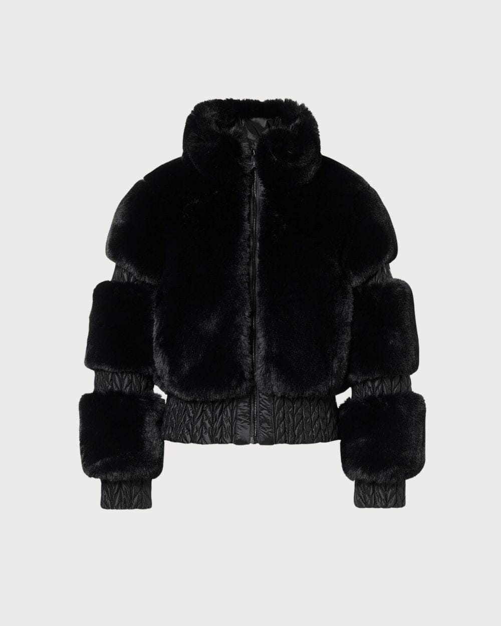 Womens Goldbergh Furry Jacket - Black Jackets Goldbergh